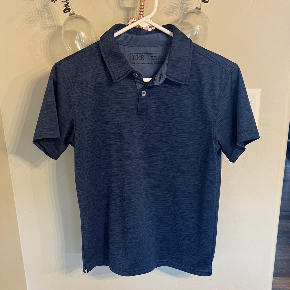BKE Deep Blue Polo Shirt